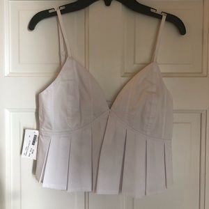 Signature 8 Monique Pleated Crop Top